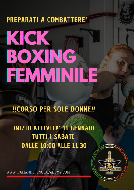 Kickboxing Femminile -  Memento Audere Semper